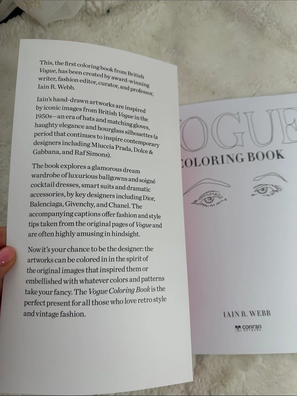 Vogue coloring book